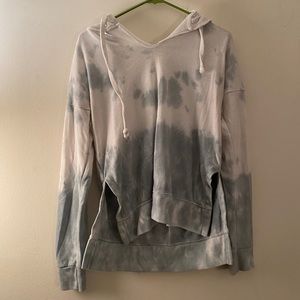Light blue tie dye sweatshirt